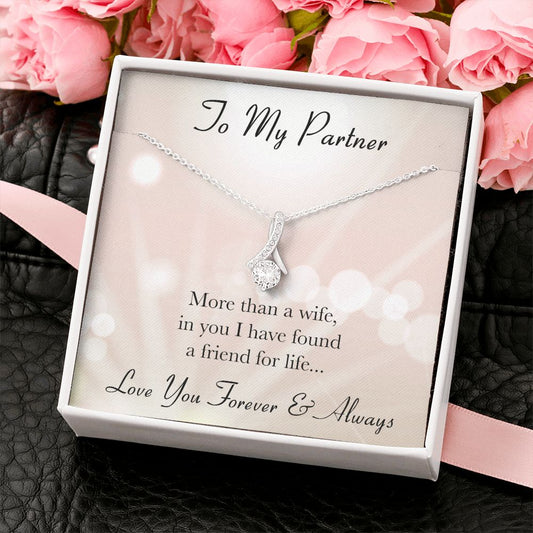 Wife - Friend For Life - Alluring Necklace