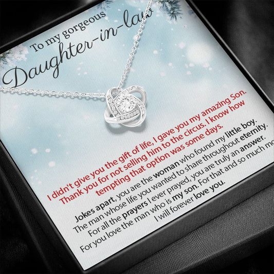 [Almost Sold Out] Daughter-in-Law - Love You Forever - Necklace